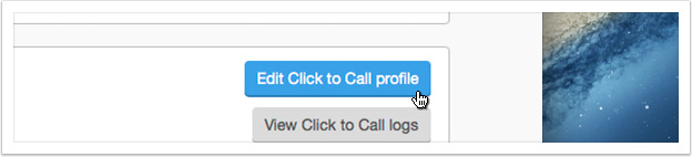 Click the 'Edit profile' button