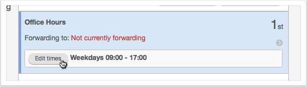 Choose the Time Plan to edit from the drop down