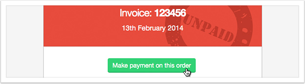 Click the 'My Invoices' link in the left hand menu