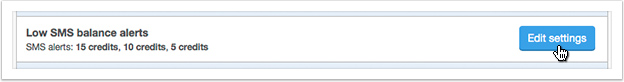 Click the 'Edit settings' button