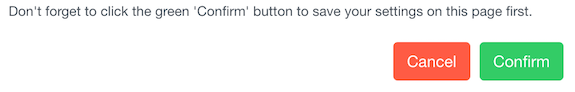 Click 'Confirm'
