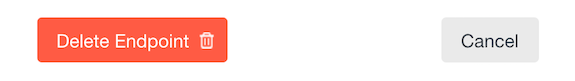 Click 'Delete Endpoint'