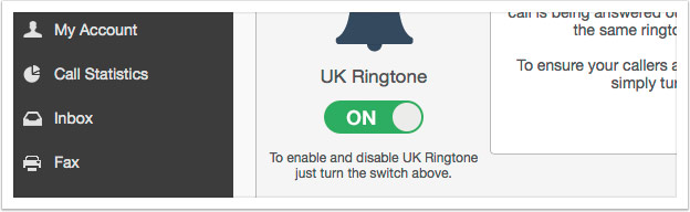 Turn on UK Ringtone